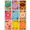 Wrapables Make a Face Stickers, Make Your Own Animal, Food, Dress-Up Stickers, DIY Craft Activities, Party Favors (27 Sheets), Donuts